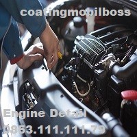 Engine-Detail-Coatingmobilboss Tahapan  Coating mobil