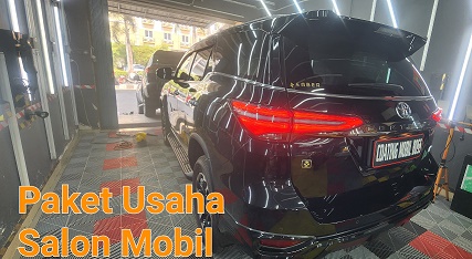Paket Usaha Salon Mobil Advanced - coating mobil boss
